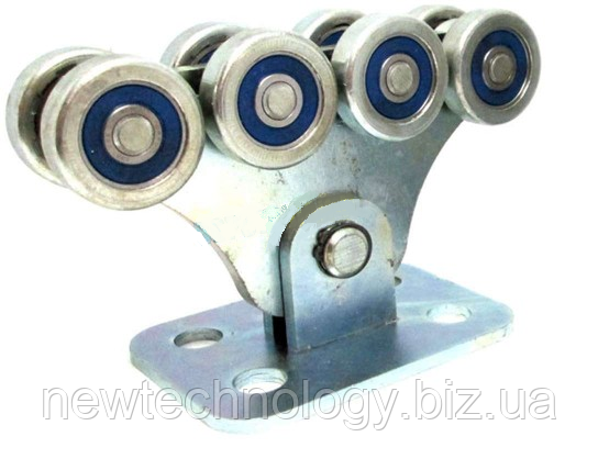 Опора роликова для балки 70×60х3/3,6/4.0 (до 500 кг, 301 підшипник), фото 1