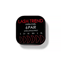 Валики для ламінування Lash Trend (глянсові) EXTRA 6пар S, S+, M, M+, L, XL