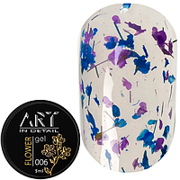 ART Flower Gel №006 - гель с сухоцветами, 5 мл