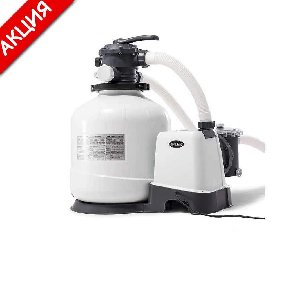 Песочный фильтр насос Intex 26652 Фильтрационная установка для ...