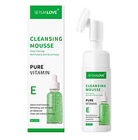 Пенка-мусс для умывания с витаминами Sersanlove Pure Vitamin E Cleanser Mousse, 150 мл