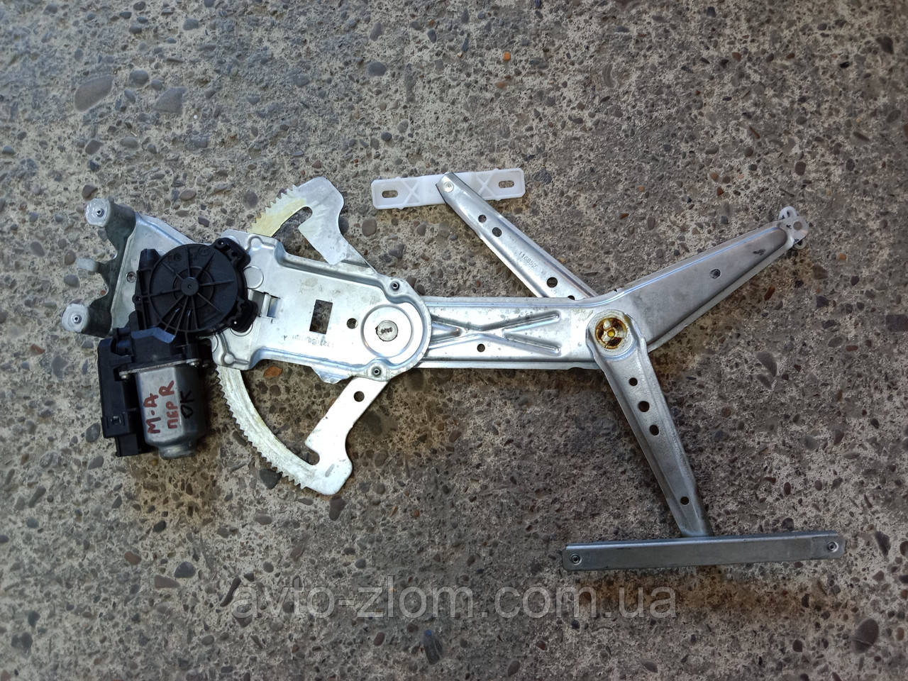 Склопідіймач передній правий Opel Meriva A, Опель Мерива А.13230562, 93189578., фото 1