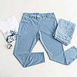 Джинси, джегінси жіночі літні тонкі стрейчеві котонові великих розмірів FADED, фото 10