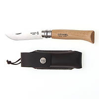 Ніж Opinel  Inox Natural №8 VRI з чохлом (001089)