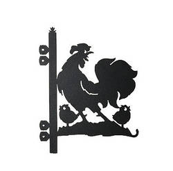 Кронштейн для квітів КЦ-8 Півень 327х255 мм