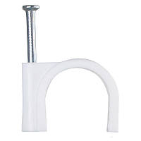 Скоба для кабелю кругла 6 мм. APRO