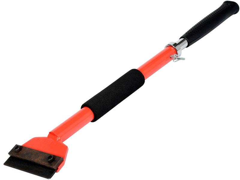 Скребок ударний телескопічний для збивання твердих розчинів L = 58-82 см, сталеве лезо - 10 см, YT-52850 YATO, фото 1