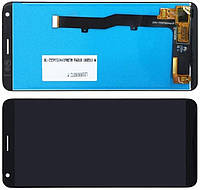 Дисплей ZTE Blade A530/A606 модуль в сборе с тачскрином, черный