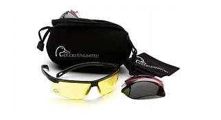 Очки защитные со сменными линзами Ducks Unlimited Ducab-2, Спортивные очки унисекс