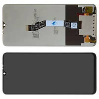 Дисплей Xiaomi Redmi Note 8 Pro модуль в сборе с тачскрином, черный, Original (пер.стекло)