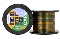 Леска 0.285 мм 1000 м ZEOX Element Carp Line Multicolor