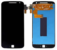 Motorola Moto G4 Plus XT1640, XT1641, XT1642, XT1643, XT1644 дисплей в сборе с тачскрином модуль черный ориг.