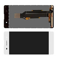 Дисплей Sony Xperia XA F3112 модуль в сборе с тачскрином, белый