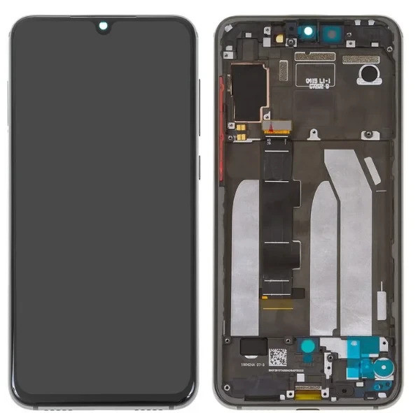 Дисплей Xiaomi Mi 9 SE, M1903F2G модуль в зборі з тачскріном, чорний, з рамкою, Original (PRC)