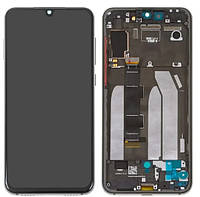 Дисплей Xiaomi Mi 9 SE, M1903F2G модуль в сборе с тачскрином, черный, с рамкой, Original New