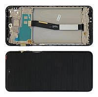 Дисплей Xiaomi Redmi Note 9 Pro модуль в сборе с тачскрином и рамкой, Original PRC, черный