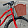 Велосипед Дорожний-City Cross 28" Elegant 2022 Рама-18" Червоний, фото 2