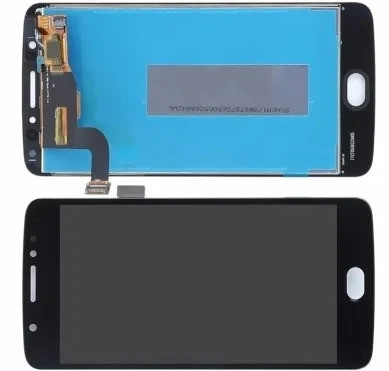 Дисплей Motorola XT1762 Moto E4, XT1766 Moto E4 модуль в зборі з тачскріном чорний