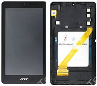 Дисплейный модуль для планшета Acer Iconia One 7 B1-760HD в сборе с тачскрином, черный