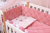 Постельный комплект Baby Veres Velour Princess для кроватки 120х60 см 218.11