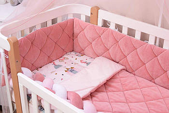 Постільний комплект Baby Veres Velour Princess для ліжечка 120х60 см 218.11