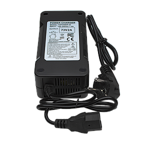 Зарядний пристрій для акумуляторів LiFePO4 60V (73V)-2A-120W, фото 2