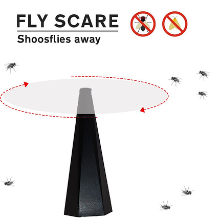 Настільний пропелер для знищення комах, пристрій для захисту їжі від мух і комах 67778, фото 2