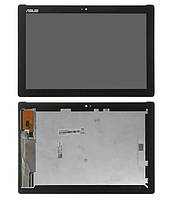 Дисплейный модуль для ASUS Z300CNL Z300M ZENPAD 10, черный, желтый шлейф, # FT5826SMW, TV101WXM-NU1