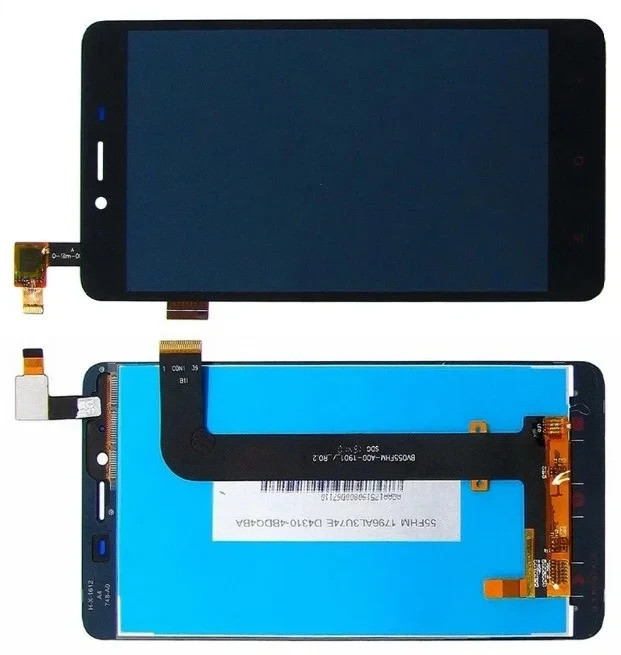 Xiaomi Redmi Note 2 модуль дисплей в зборі з тачскріном чорний