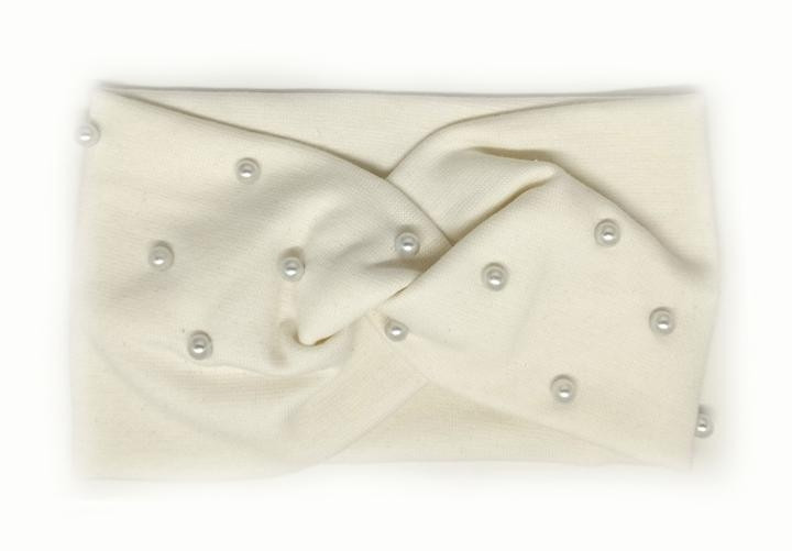 Пов'язка на голову дитяча молочна, фото 1