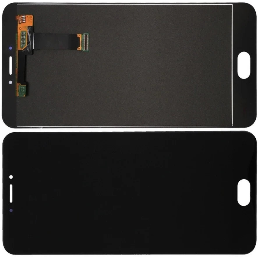 Дисплей Meizu MX6 модуль в зборі з тачскріном, чорний, оригінал