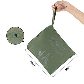 Плащ-дощовик туристичний Naturehike NH21FS036, p-p L зелений