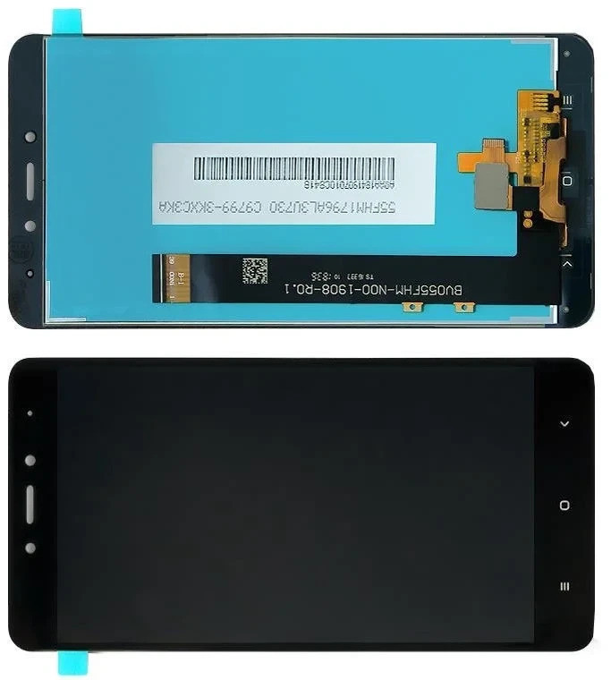 Дисплей Xiaomi Redmi Note 4 модуль в зборі з тачскріном, білий, Original (PRC) Чорний