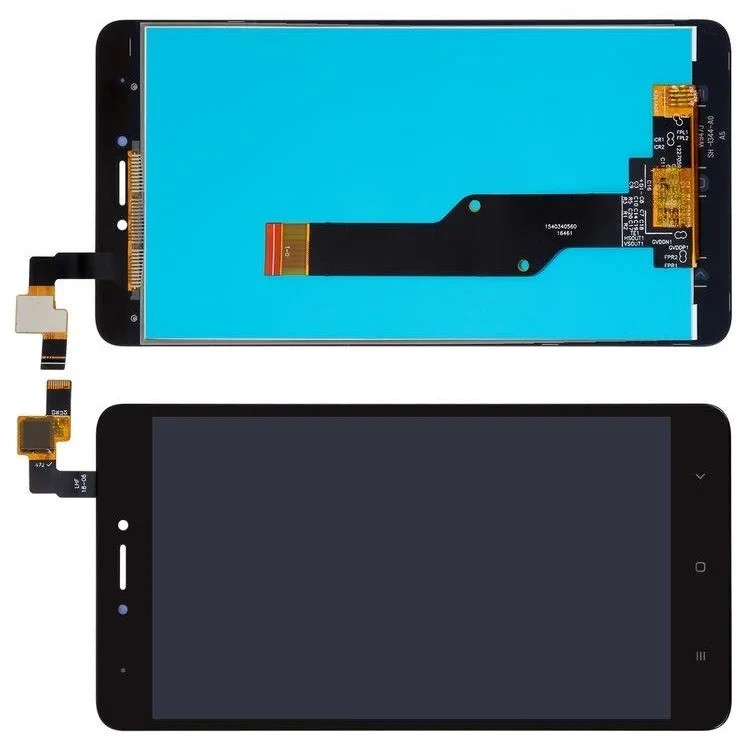 Дисплей Xiaomi Redmi Note 4X модуль в сборе с тачскрином, черный, Original PRC - фото 1 - id-p556373171