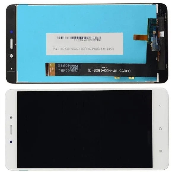 Дисплей Xiaomi Redmi Note 4 модуль в зборі з тачскріном, білий