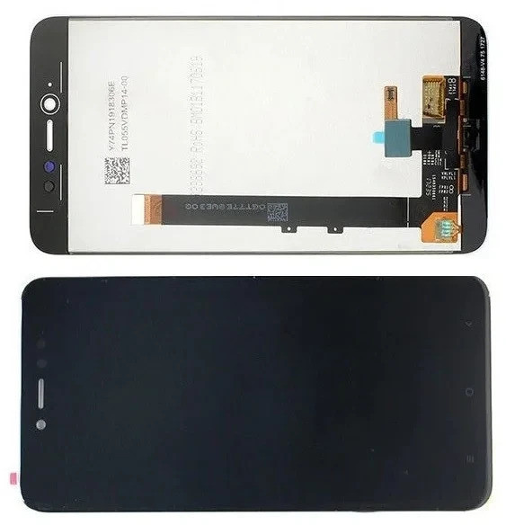 Дисплей Xiaomi Redmi Note 5A модуль в зборі з тачскріном, 2/16, 3 отвори, чорний