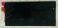 Дисплей Sony Xperia Z5 E6603, E6633, E6653, E6683 модуль в сборе с тачскрином, черный