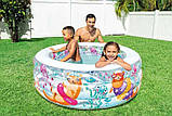 Дитячий надувний басейн Акваріум Intex 58480, 152 х 56 см, 360 л, надувне дно, фото 3