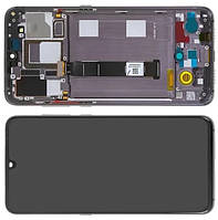 Дисплей Xiaomi Mi 9 модуль в сборе с тачскрином, черный, с рамкой, Original PRC