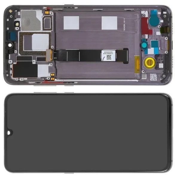 Дисплей Xiaomi Mi 9 модуль в зборі з тачскріном, чорний, з рамкою, Original PRC