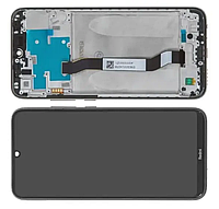 Дисплей Xiaomi Redmi Note 8 модуль в сборе с тачскрином и рамкой, Original PRC, черный