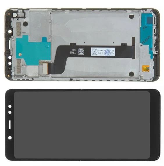 Дисплей Xiaomi Redmi Note 5 / Note 5 Pro модуль в зборі з тачскріном, чорний, з рамкою, HC