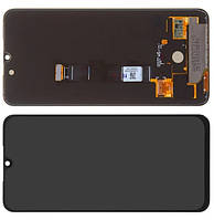 Дисплей Xiaomi Mi 9 SE M1903F2G модуль в сборе с тачскрином, черный, оригинал (переклеенное стекло)
