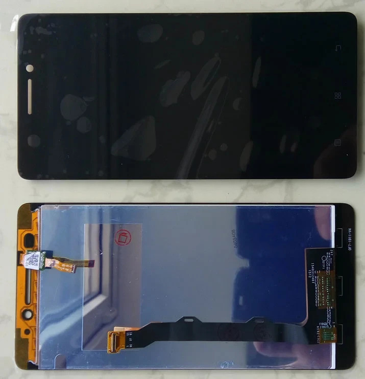 Lenovo A7000 дисплей в зборі з тачскріном модуль чорний