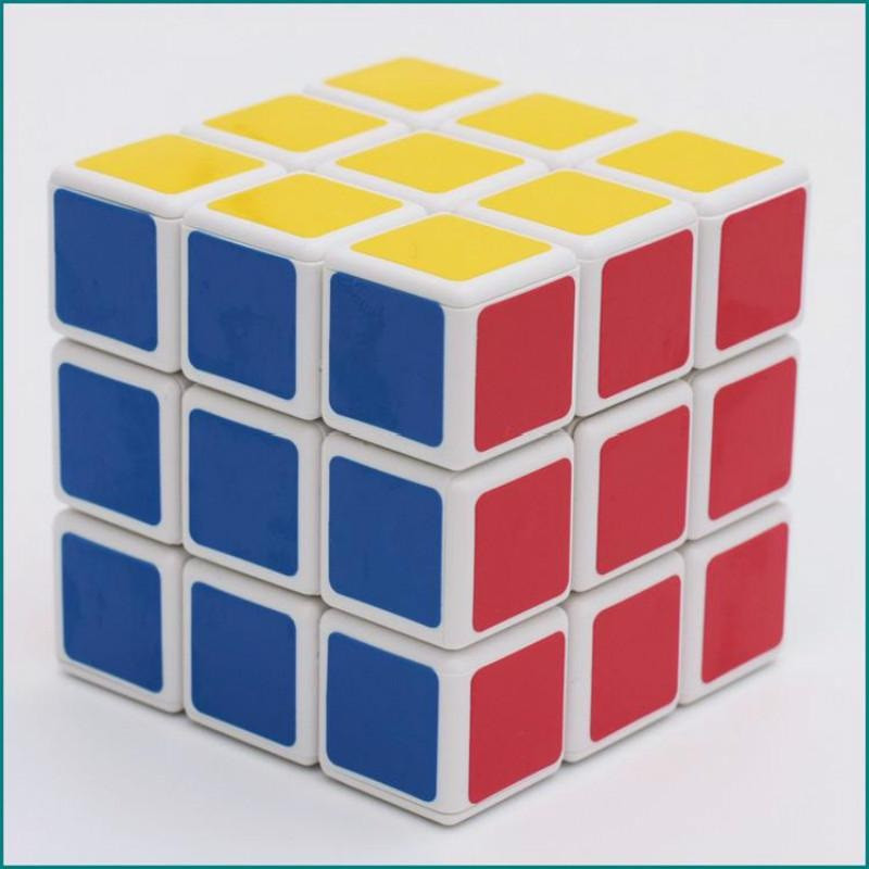 Логічний кубик 668 D-5, кубик Рубіка, головоломка 3х3, розвивальна класична іграшка для дітей та дорослих
