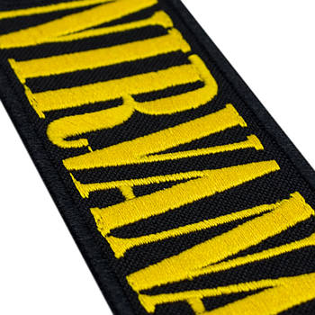Нашивка Nirvana (yellow logo)