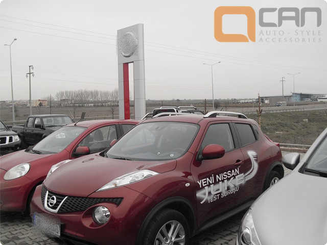 Рейлинги Nissan Juke (2010-) /тип Crown,(Крепление на клей), 24.SKP.02.10.G - фото 1 - id-p315960527