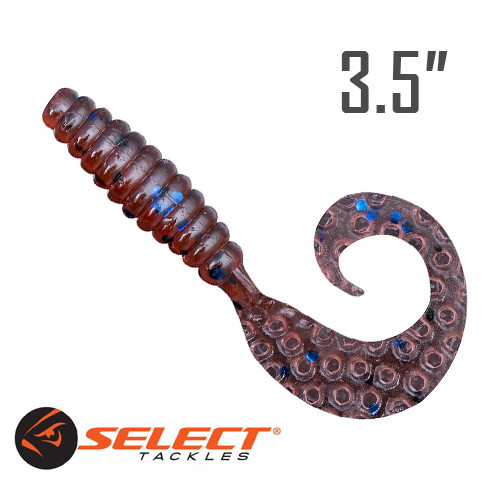 CC-Grub 3.5" (89 мм) 6 шт. Силікон Select 010, фото 1