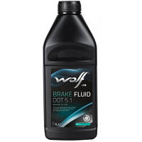 Тормозная жидкость Wolf BRAKE FLUID DOT 5.1 1л (8308307) - Топ Продаж!