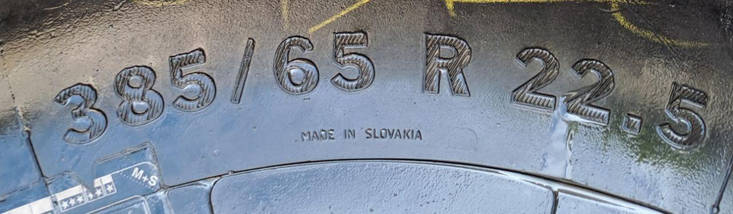 Шина вантажна б у 385-65R22.5 TEAMSTAR TH TRAILER причіп, кар'єрний малюнок, фото 4